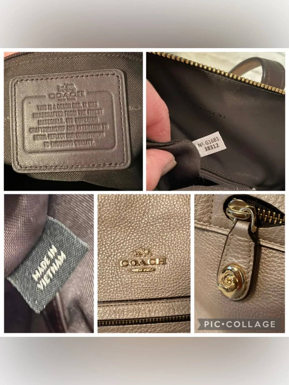 Like New Coach Tote Bag